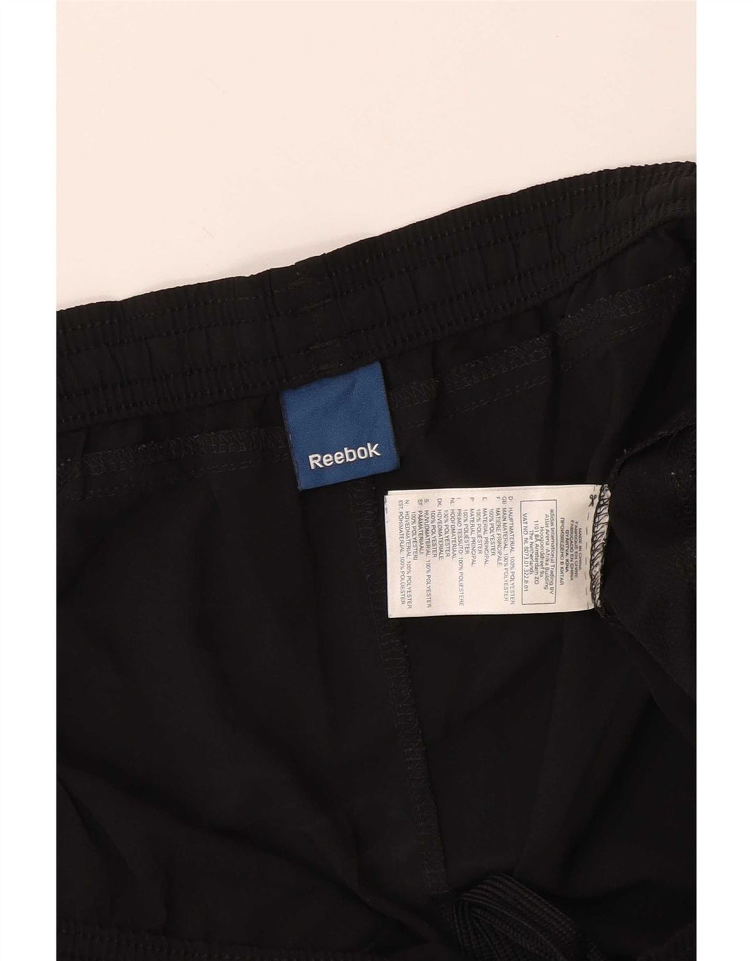 Pantaloni scurți sport pentru bărbați Reebok XL poliester negru