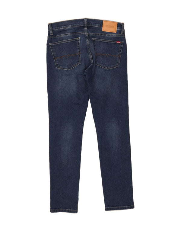 BIG STAR Mens Slim Jeans W32 L32 Blue Cotton