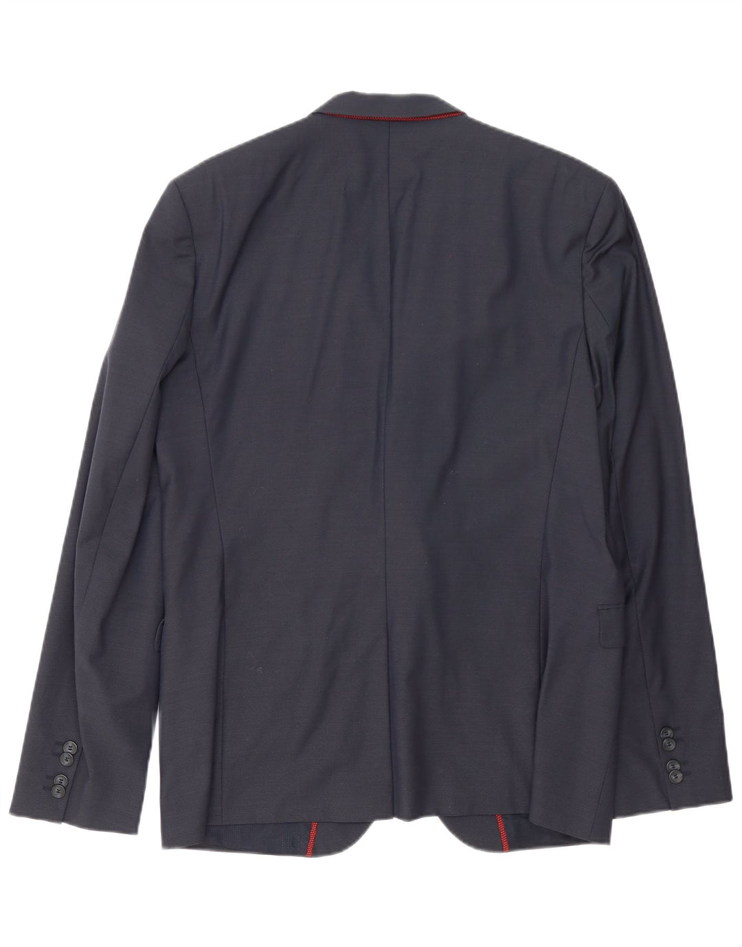 Jachetă blazer pentru bărbați Hugo Boss, cu 2 nasturi, UK 54 2XL Lână bleumarin