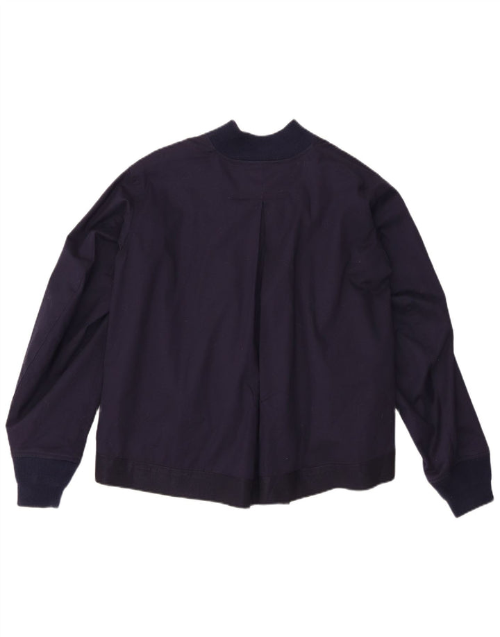 Bomber Roberto Collina pentru bărbați UK 36 mic Bumbac bleumarin