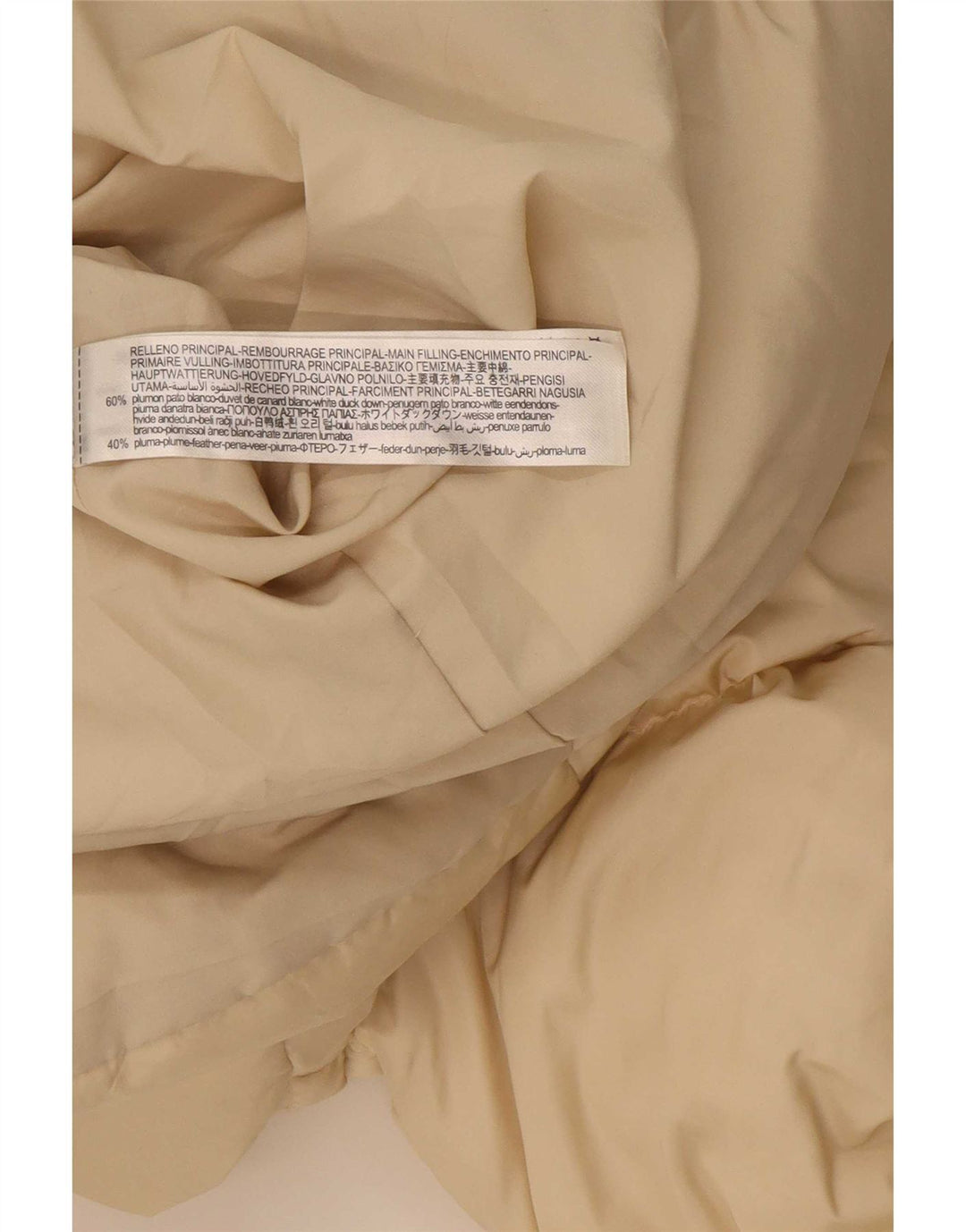 Palton supradimensionat cu glugă pentru femei Zara UK 6 XS poliester bej