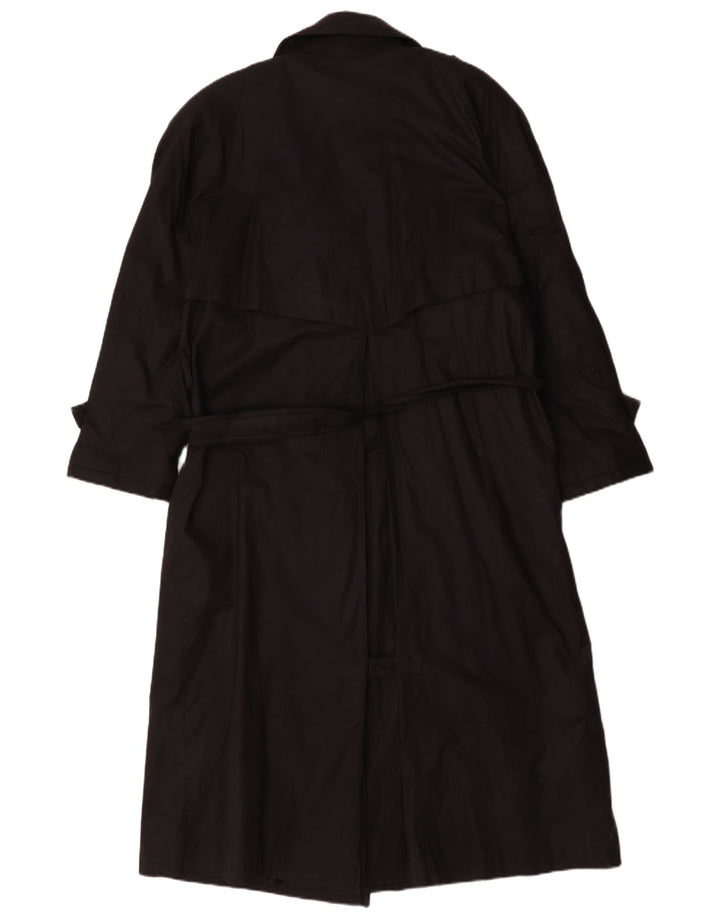 Trenci supradimensionat pentru femei vintage UK 16 mare negru