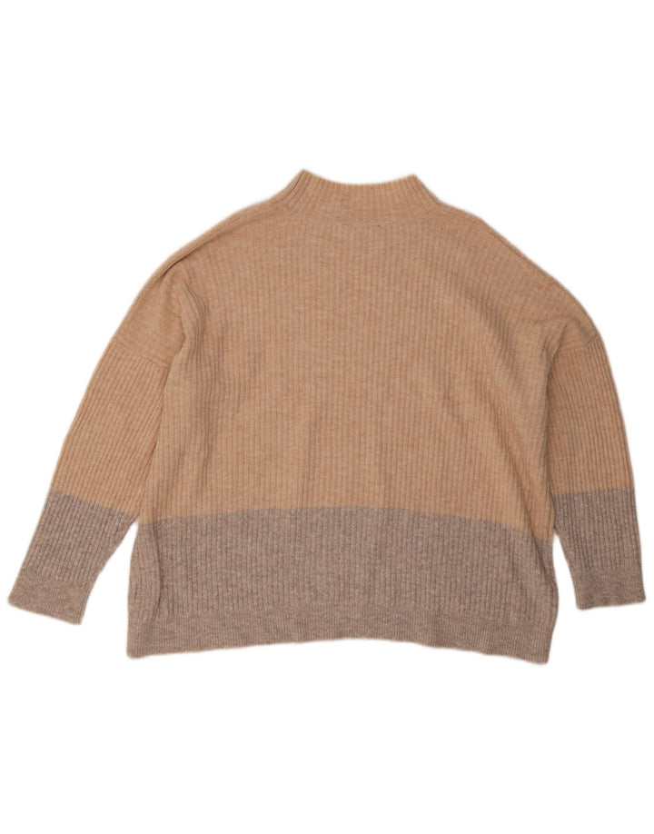 Pulover cu gât țestoasă pentru femei Marks & Spencer UK 18 XL Bej