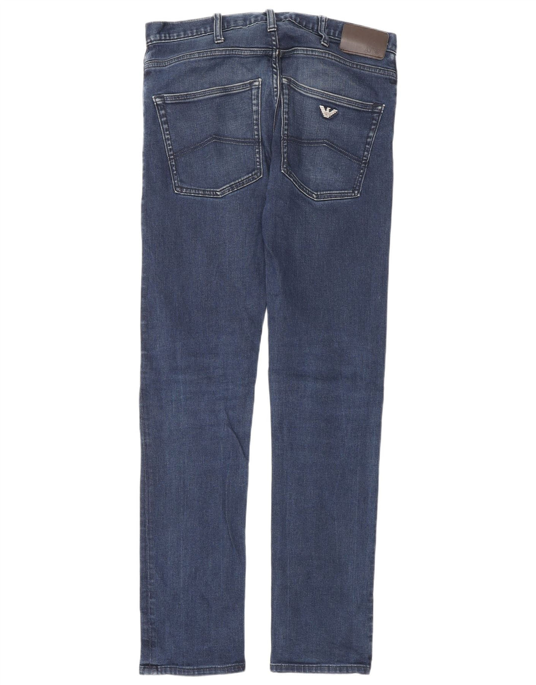Blugi Slim Bărbați ARMANI L30 L32 Bumbac Albastru