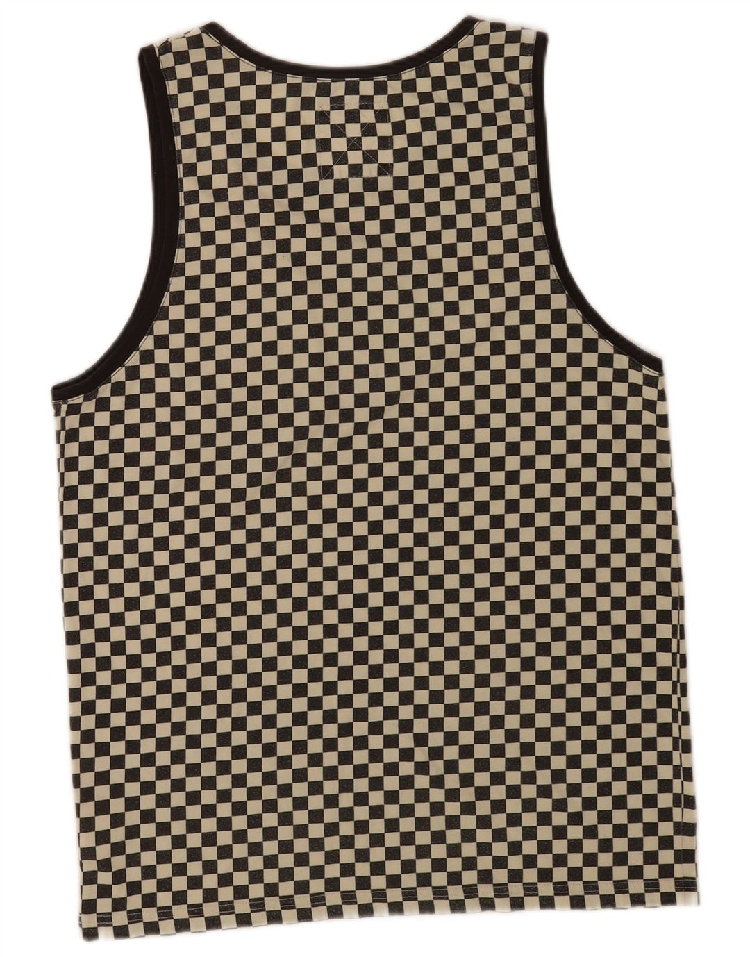 Vestă Vans pentru bărbați, bumbac geometric negru mediu
