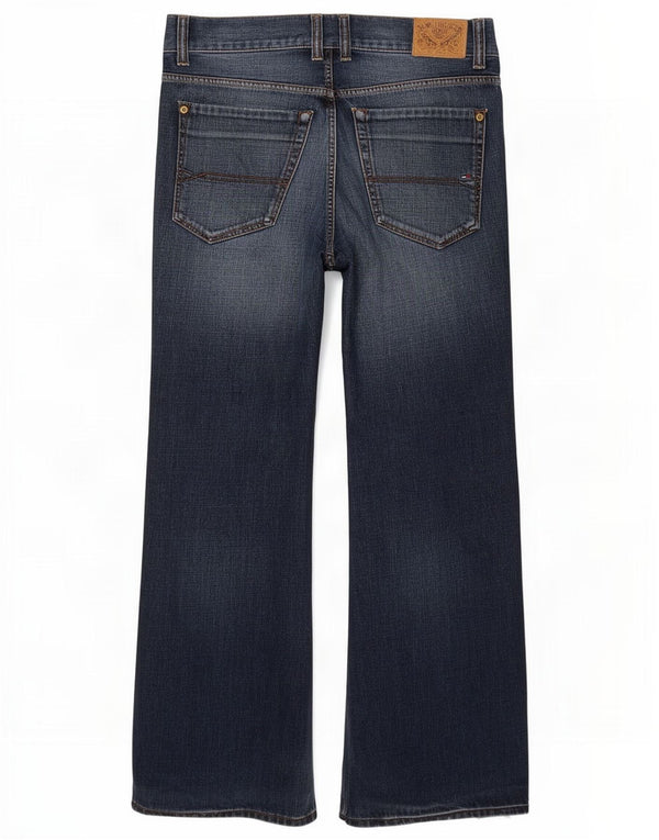 Blugi pentru bărbați Tommy Hilfiger Bootcut W38 L29 Bumbac bleumarin