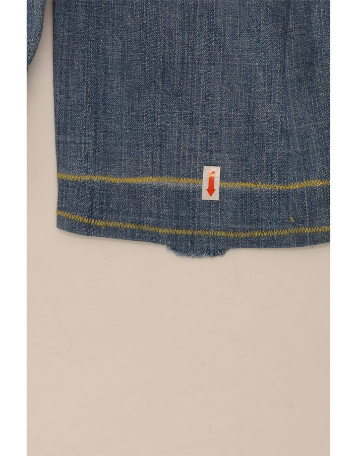 Blugi drepti pentru bărbați WRANGLER W30 L30 bumbac albastru