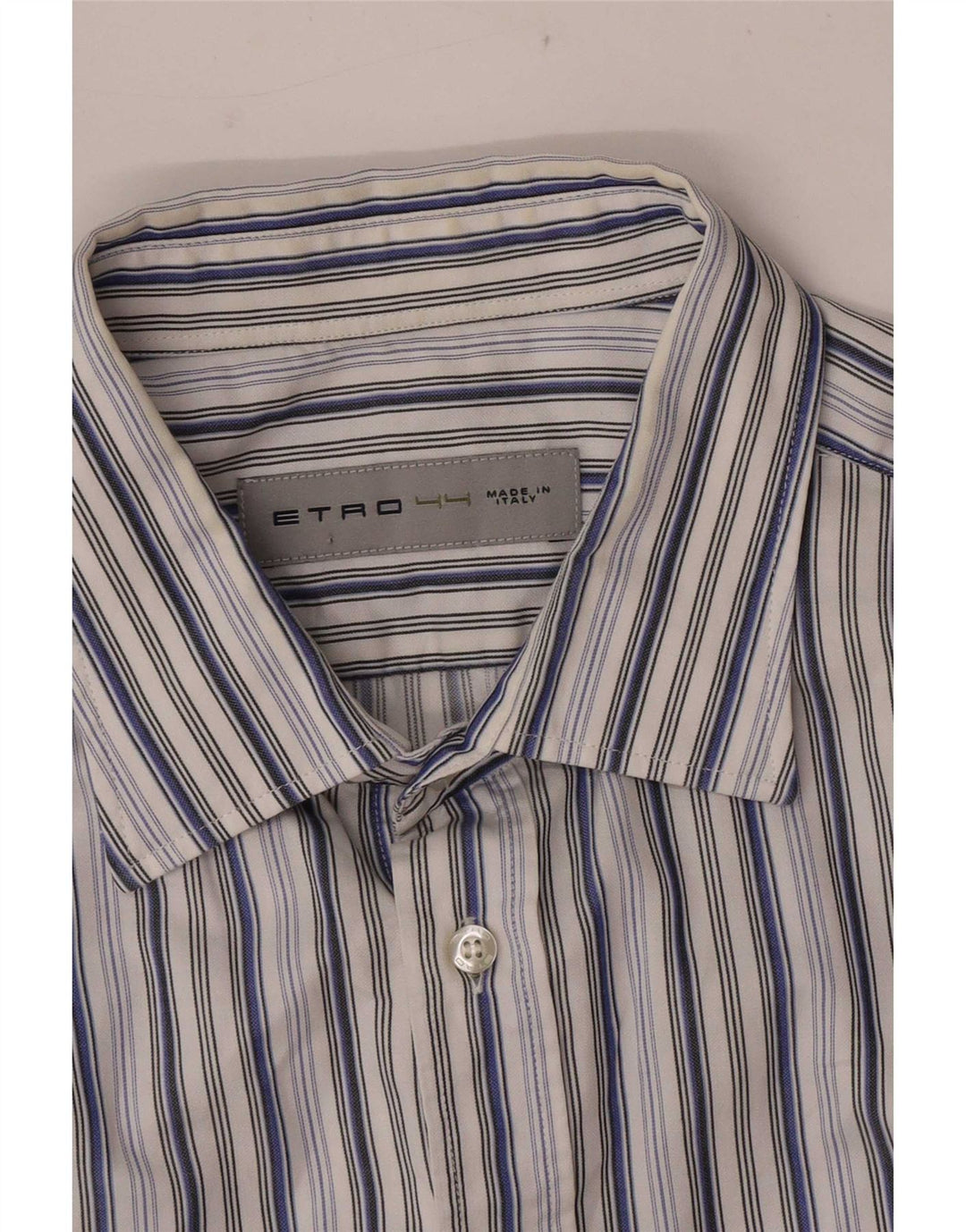 Cămașă cu mânecă scurtă pentru bărbați Etro Mărimea 44 XL, cu dungi multicolore