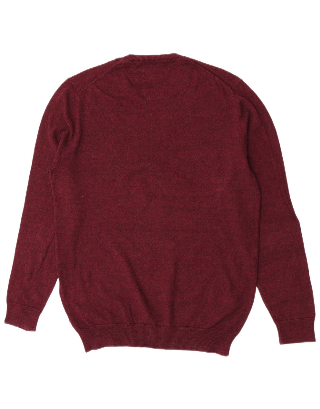 Pulover Superdry pentru bărbați cu gât crew, bumbac maro mediu