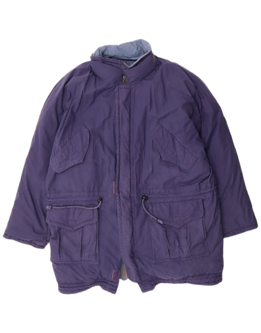 Jachetă căptușită reversibilă DIADORA pentru bărbați, 38, bumbac albastru mediu