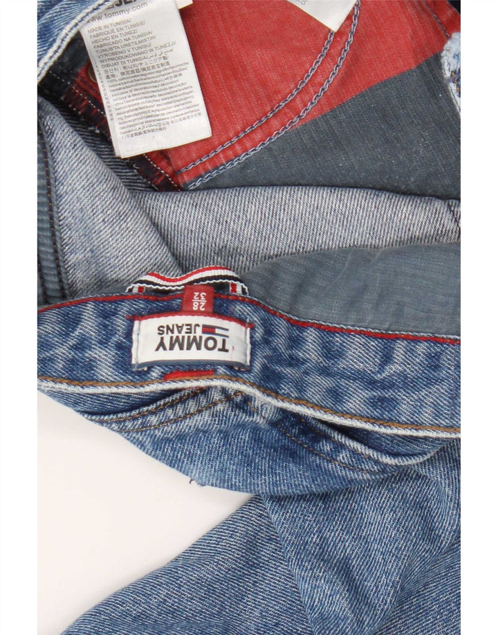 Blugi subțiri învechiți pentru femei Tommy Hilfiger L28 L28 Bumbac albastru