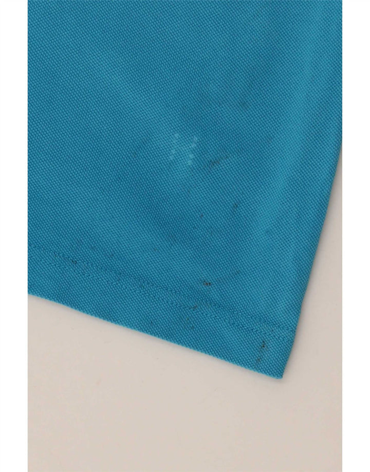 Tricou polo pentru bărbați Hugo Boss, mare, albastru, bumbac