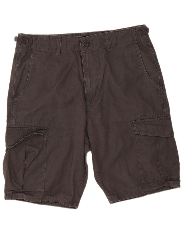Pantaloni scurți cargo pentru bărbați Lee W32, bumbac gri mediu