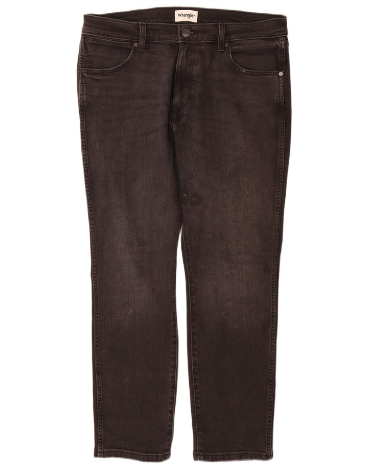 WRANGLER Blugi Larston Slim pentru bărbați W34 L30 bumbac gri