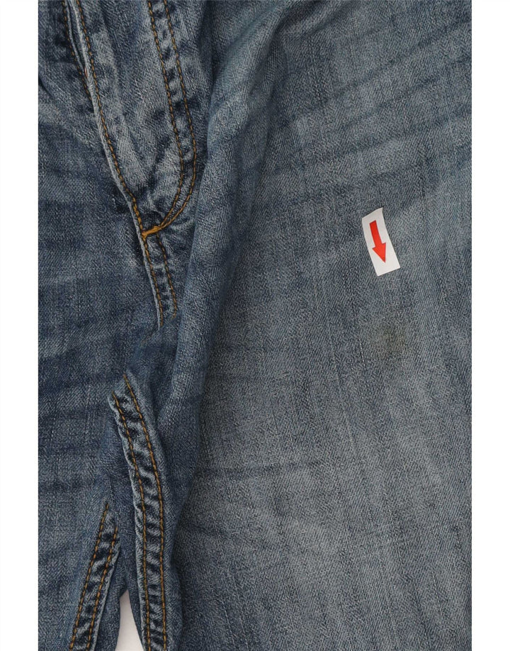 Pantaloni scurți din denim Jack & Jones pentru bărbați, de culoare medie, W32, albastru
