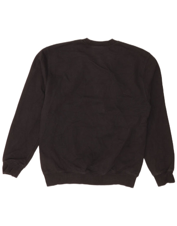 Hanorac grafic pentru bărbați Carhartt Pulover mic, negru, bumbac