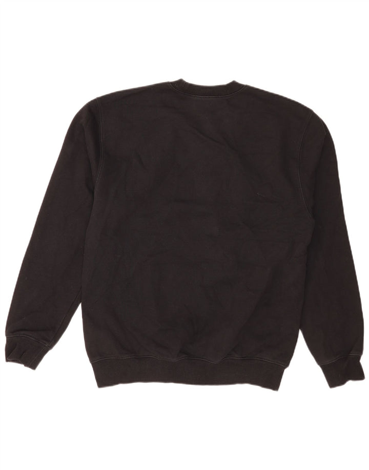 Hanorac grafic pentru bărbați Carhartt Pulover mic, negru, bumbac