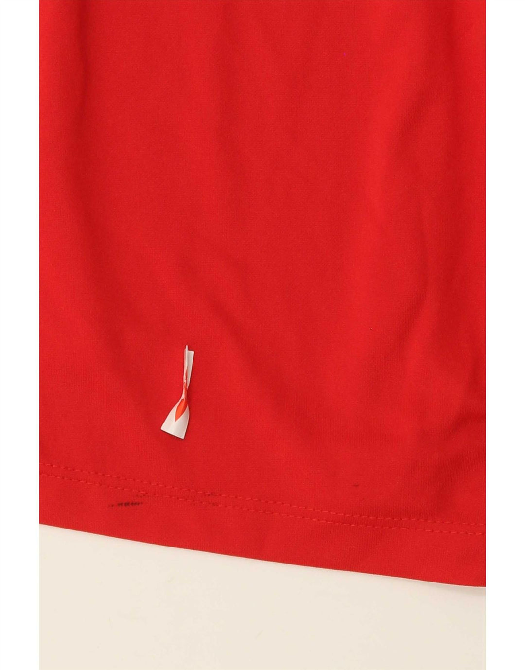 Pantaloni scurți sport subțiri Nike Dri Fit pentru bărbați, poliester roșu mare