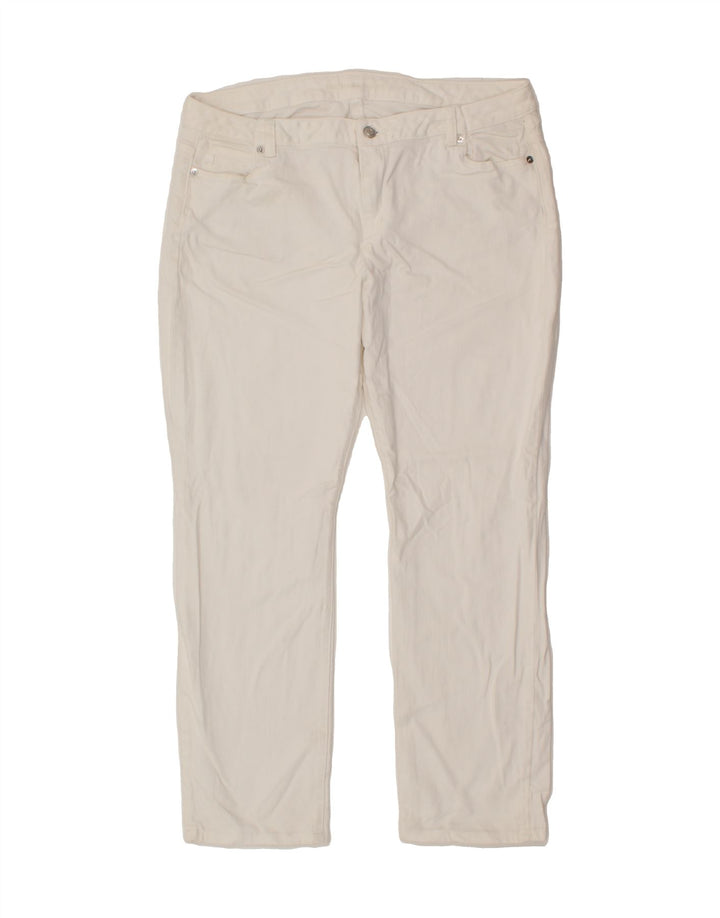 MICHAEL KORS Womens Slim Jeans W36 L28  White Cotton Vintage Michael Kors and Second-Hand Michael Kors from Messina Hembry 