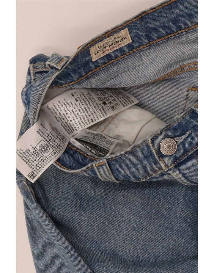 Blugi drepti 501 pentru femei Levi's W28 L28 Bumbac albastru