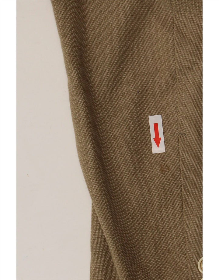 Massimo Dutti Jachetă pentru bărbați cu 2 nasturi EU 58 2XL bumbac bej