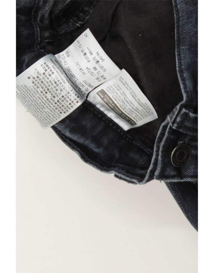 Blugi pentru bărbați Levi's 522 Slim W28 L25 Bumbac bleumarin