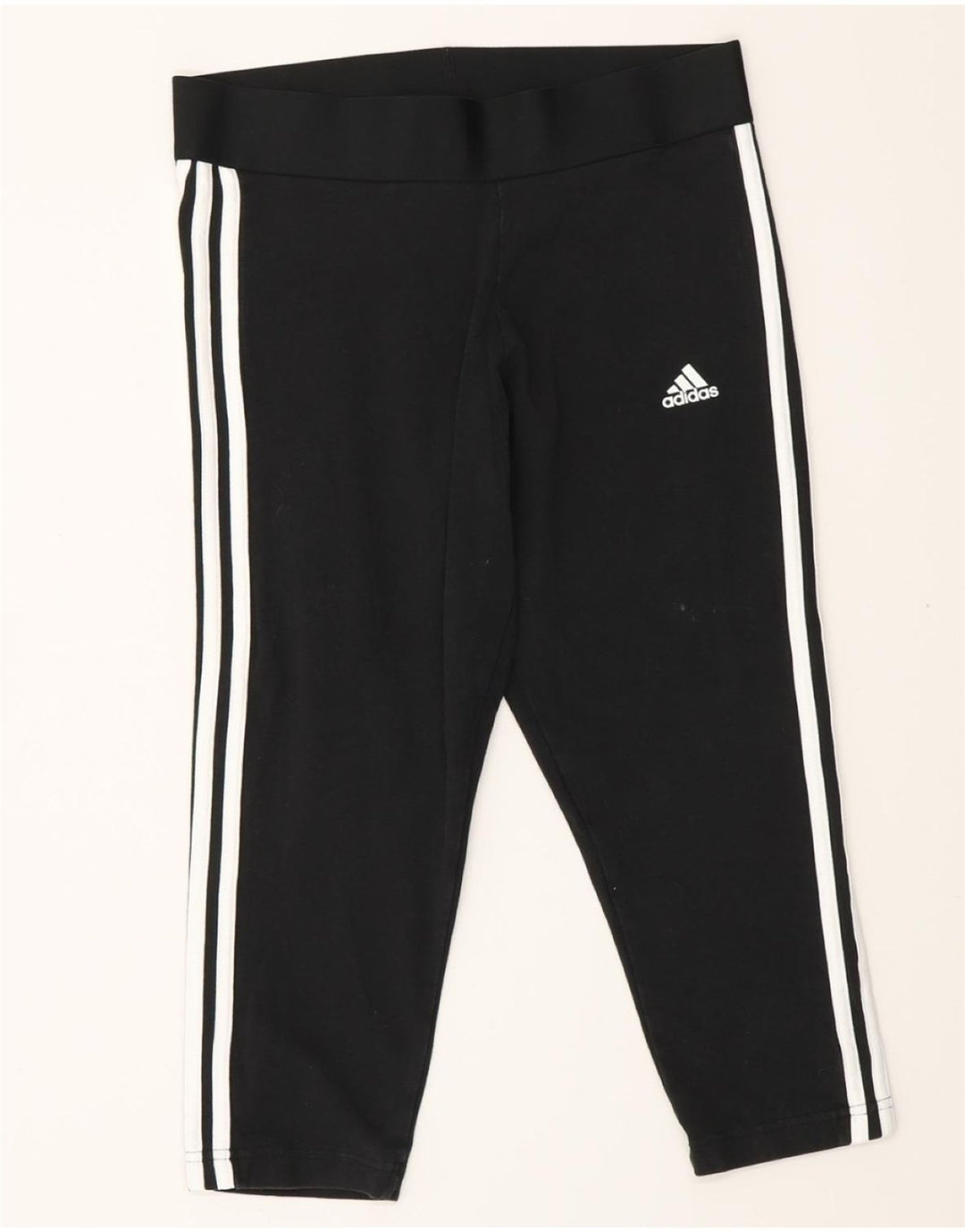 Leggings Capri ADIDAS pentru femei UK 12/14 Medium Black