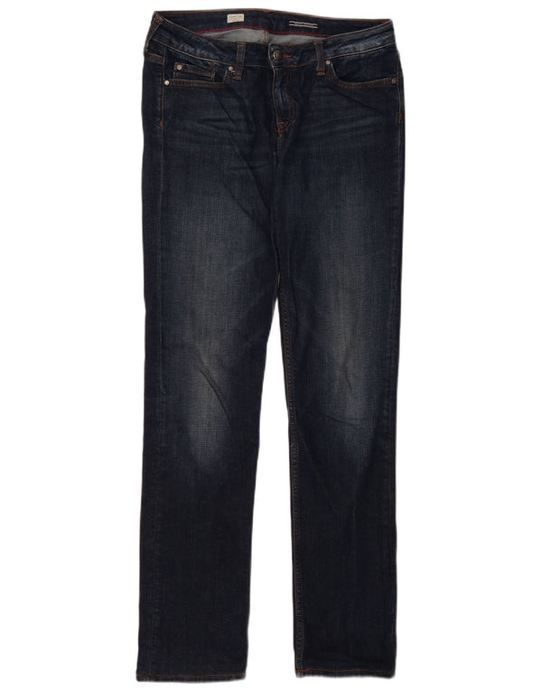 Blugi drepti Tommy Hilfiger Roma RW pentru femei W30 L32 bumbac bleumarin