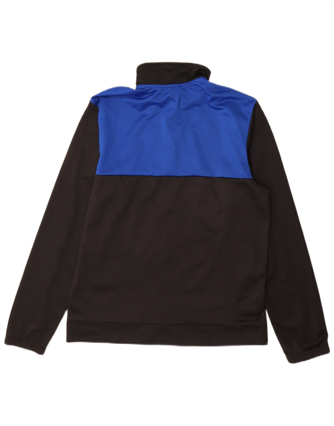 Jachetă de trening Adidas pentru bărbați Marea Britanie 42/44 Poliester mare negru color bloc