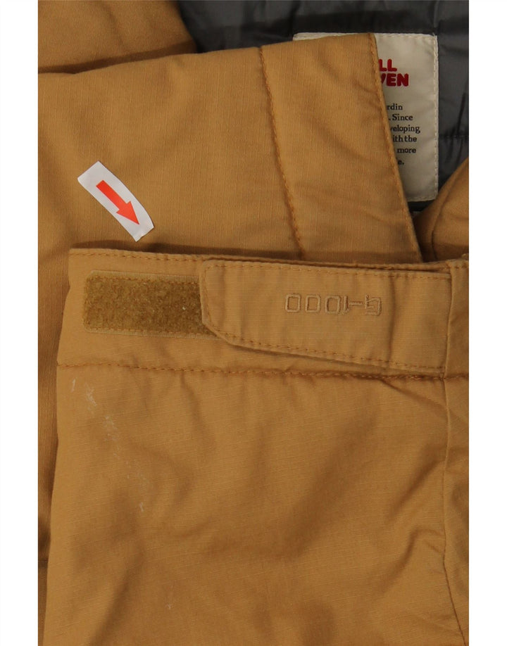 Jachetă de vânt pentru bărbați cu glugă Fjall Raven UK 42 XL Bej