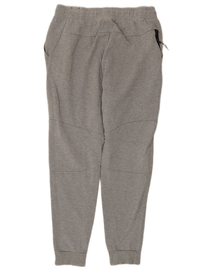 Pantaloni de trening pentru bărbați Nike Pantaloni de jogging, gri mediu, bumbac color bloc