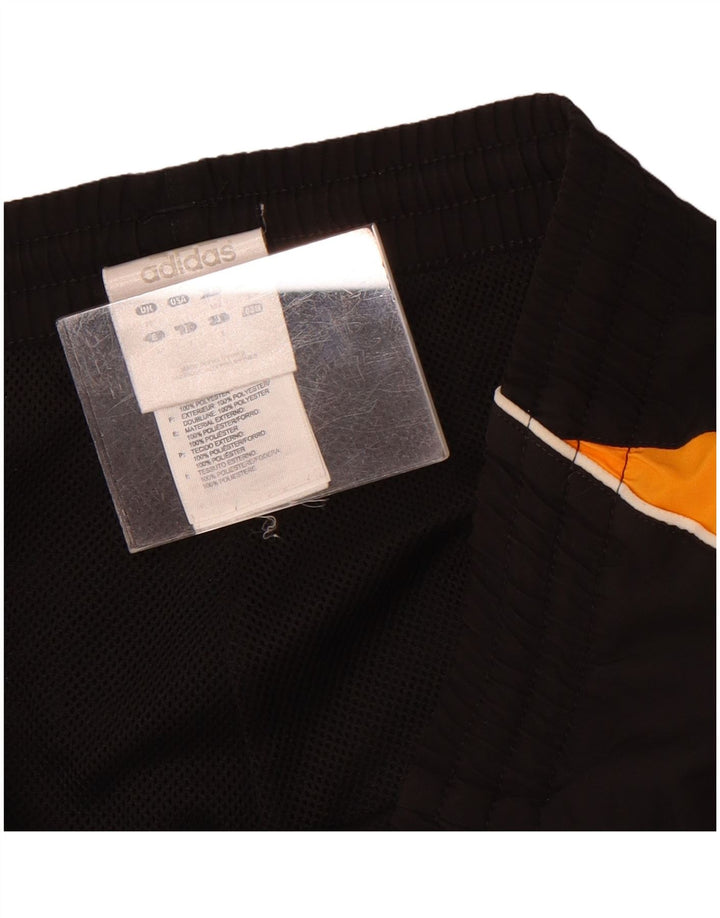 Pantaloni scurți sport Adidas pentru băieți 12-13 ani, negru, poliester