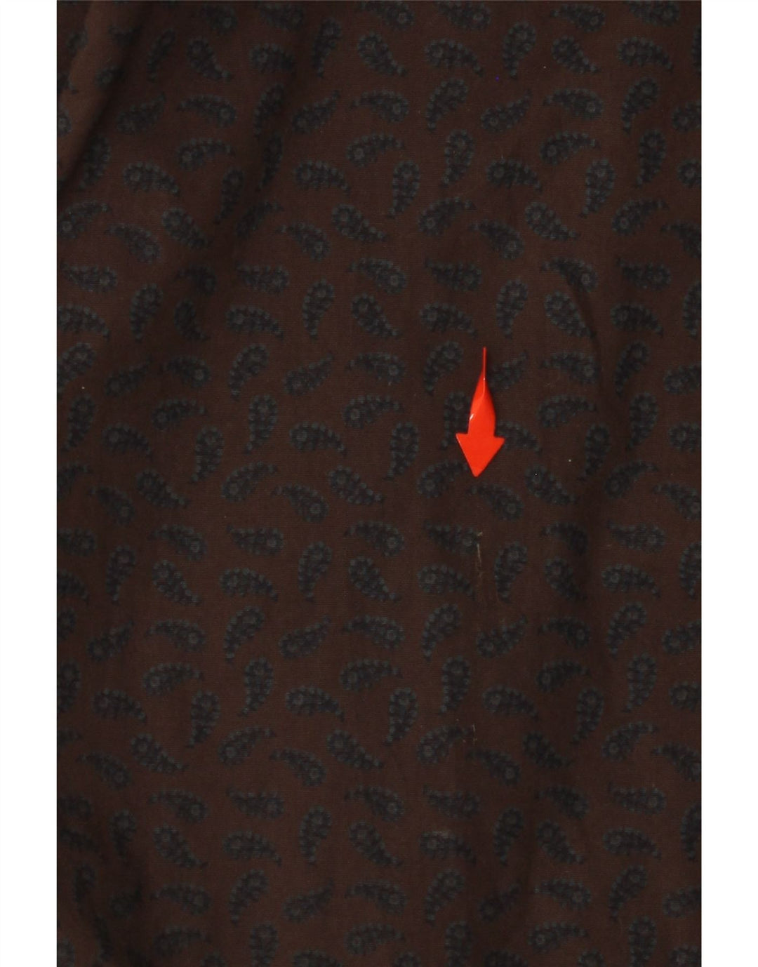 Cămașă pentru bărbați UNGARO, mare, maro, din bumbac Paisley