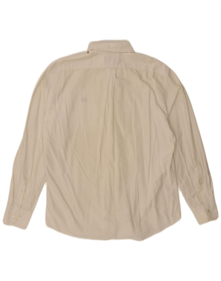 Cămașă Fred Perry pentru bărbați 2XL din bumbac alb