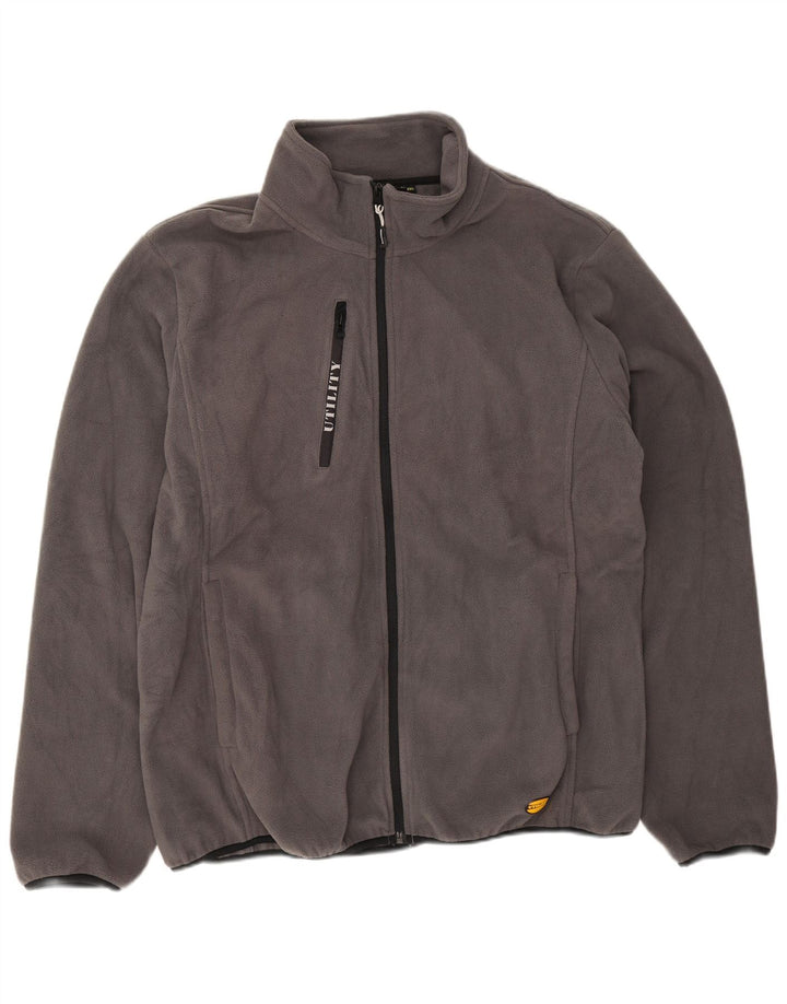 Jachetă din lână Diadora pentru bărbați UK 46 3XL Gri Poliester