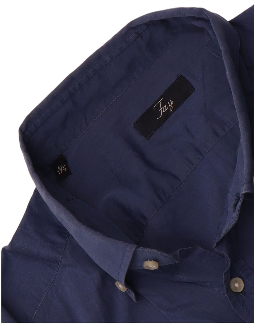 Cămașă pentru bărbați Fay Mărimea 44 17 1/2 XL Albastru