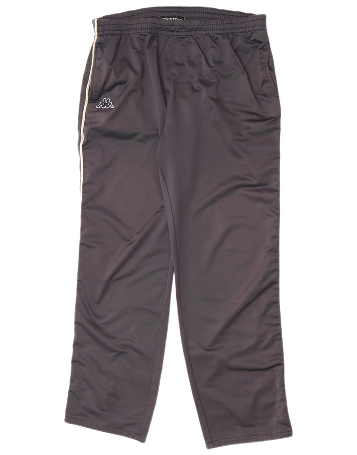 Pantaloni de trening Kappa băieți 15-16 ani 3XL poliester gri