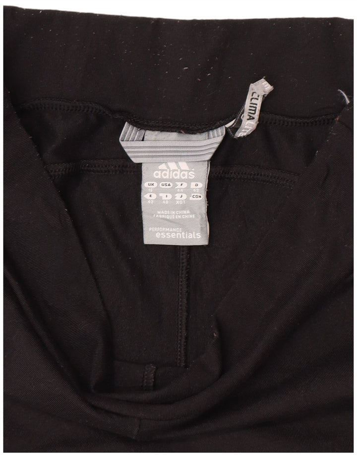 Leggings Adidas Climalite Capri pentru femei UK 16 Large Black