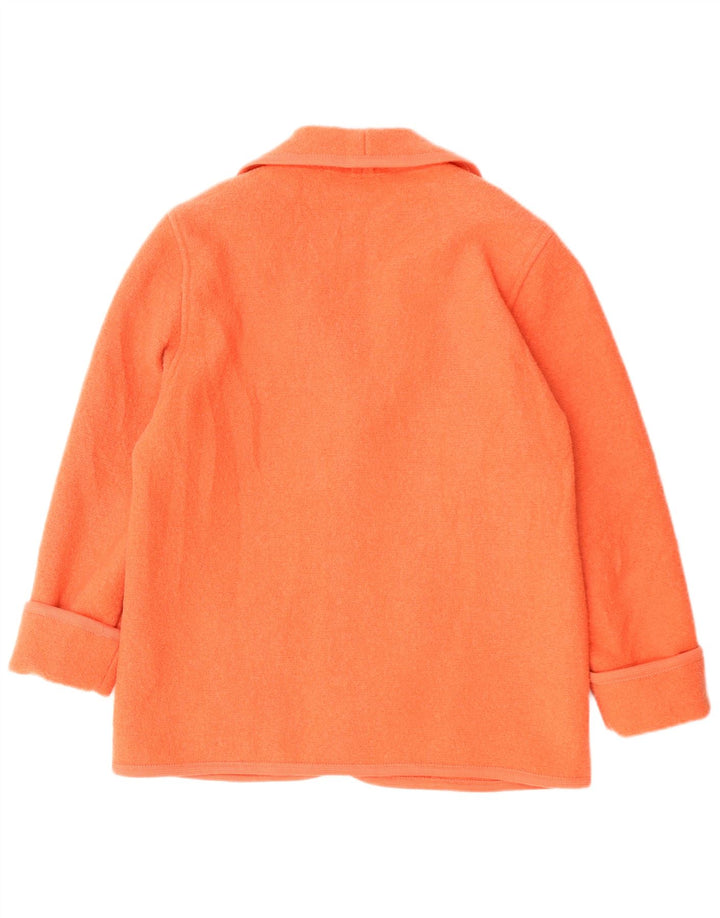 Blazer Vintage pentru femei cu 3 nasturi, UK 16, mare, roz