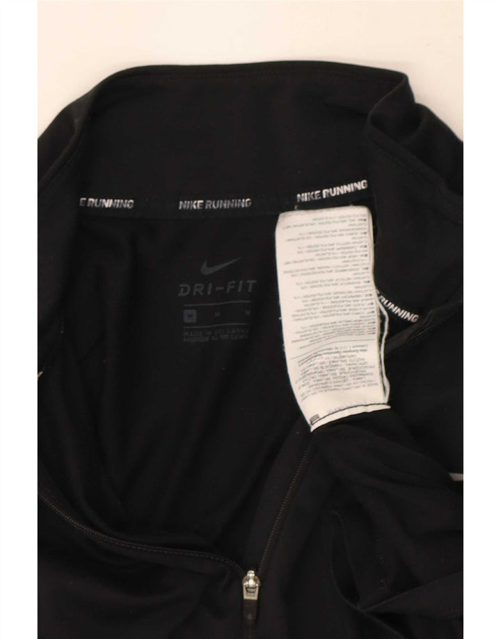 Top de trening Nike Dri Fit Oversized Pullover UK 14 Medium Negru