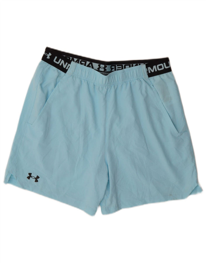 Pantaloni scurți sport grafic Under Armour pentru bărbați, mari, albastru, poliester