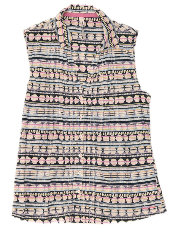 Bluză cămașă pentru femei Weird Fish UK 12 Medium Multicolor Geometric