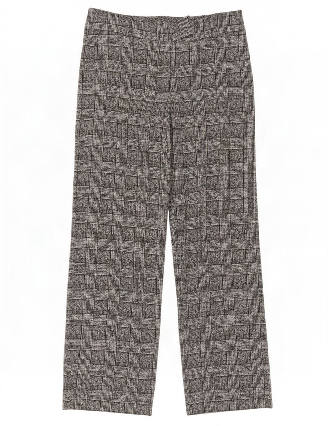 Pantaloni de costum pentru femei Marks & Spencer UK 14 Large W34 L32 Gri Check