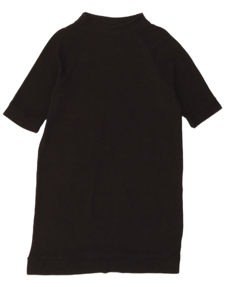 Rochie de bază French Connection pentru femei UK 12 Medium Black Viscose