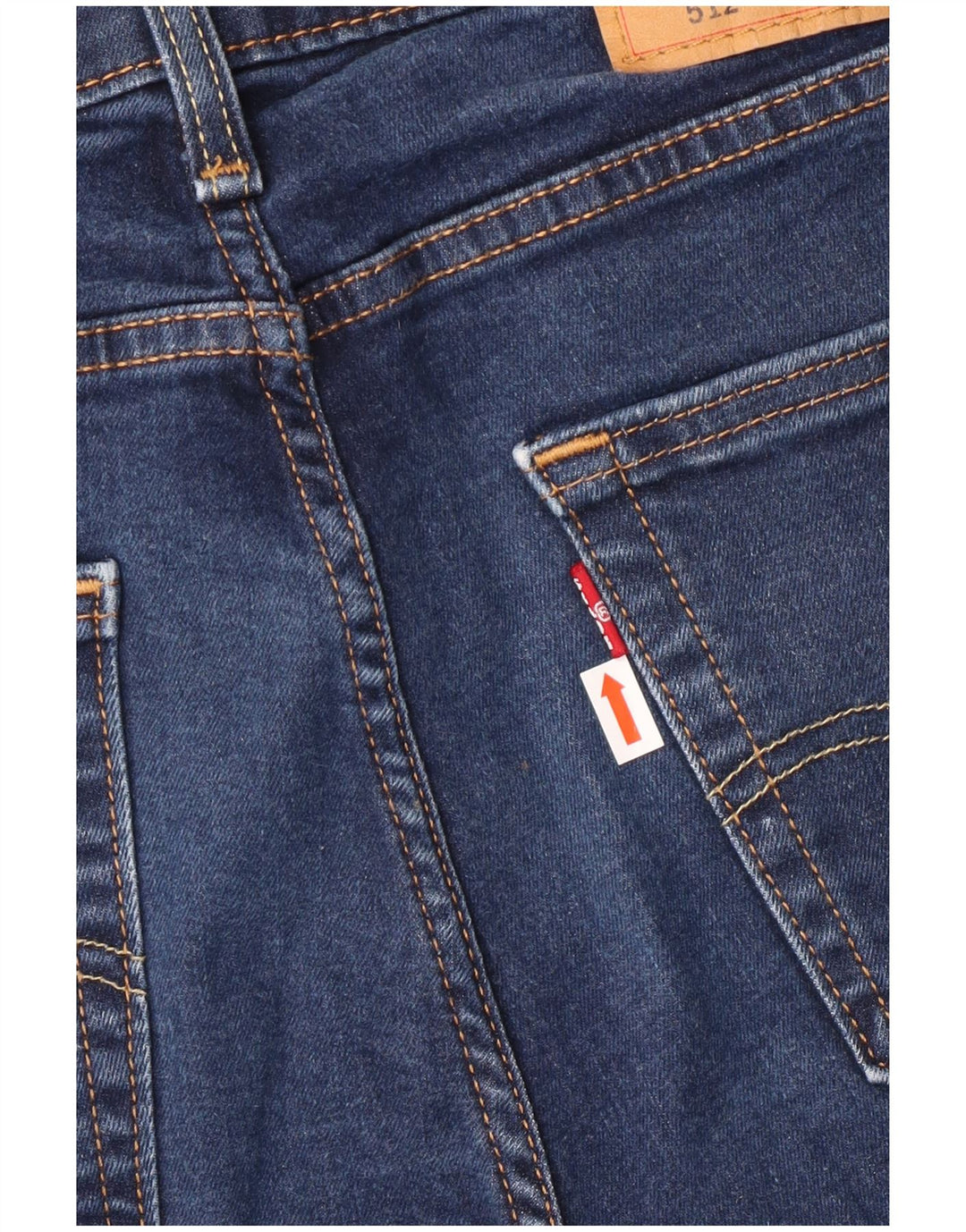 Blugi conici pentru bărbați Levi's 512 Slim W32 L31 Bumbac albastru