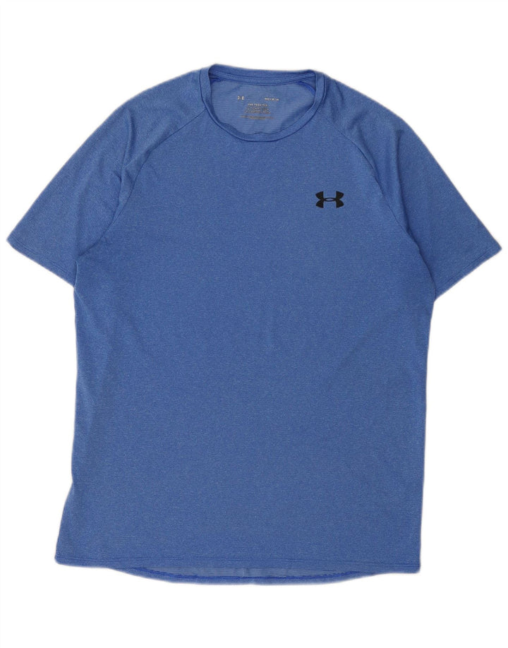 Tricou Under Armour pentru bărbați Top Medium Blue Flecked Polyester