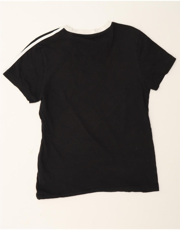 Tricou supradimensionat pentru femei Adidas UK 4/6 XS bumbac negru