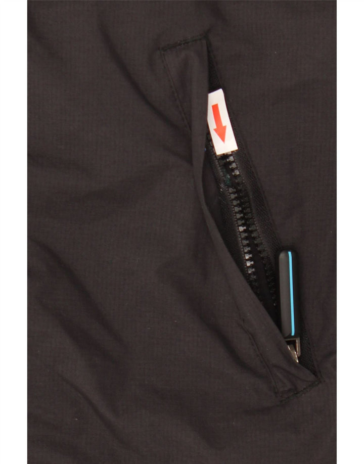 Jachetă de ploaie Superdry pentru bărbați UK 40, mare, negru, nailon