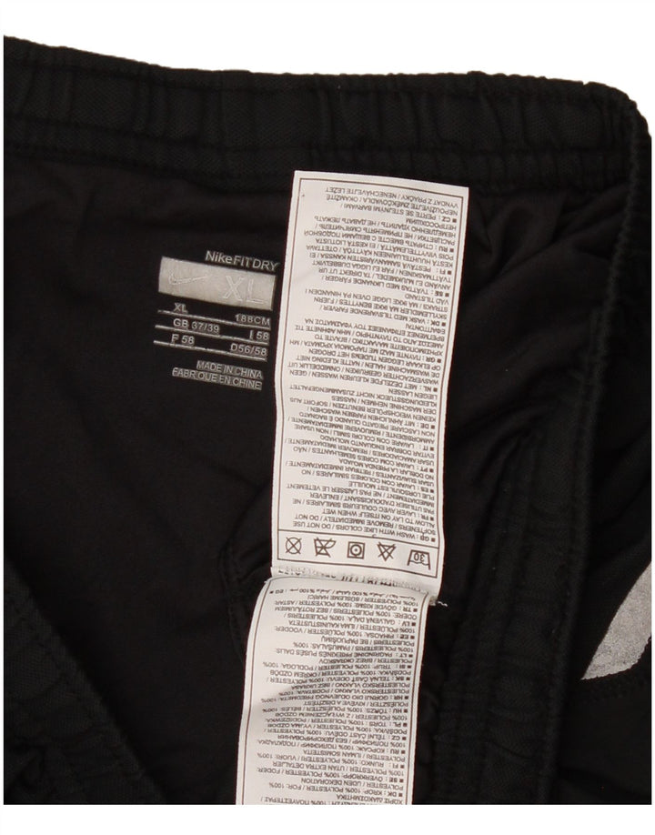 Pantaloni scurti sport Nike pentru femei UK 18 XL poliester negru