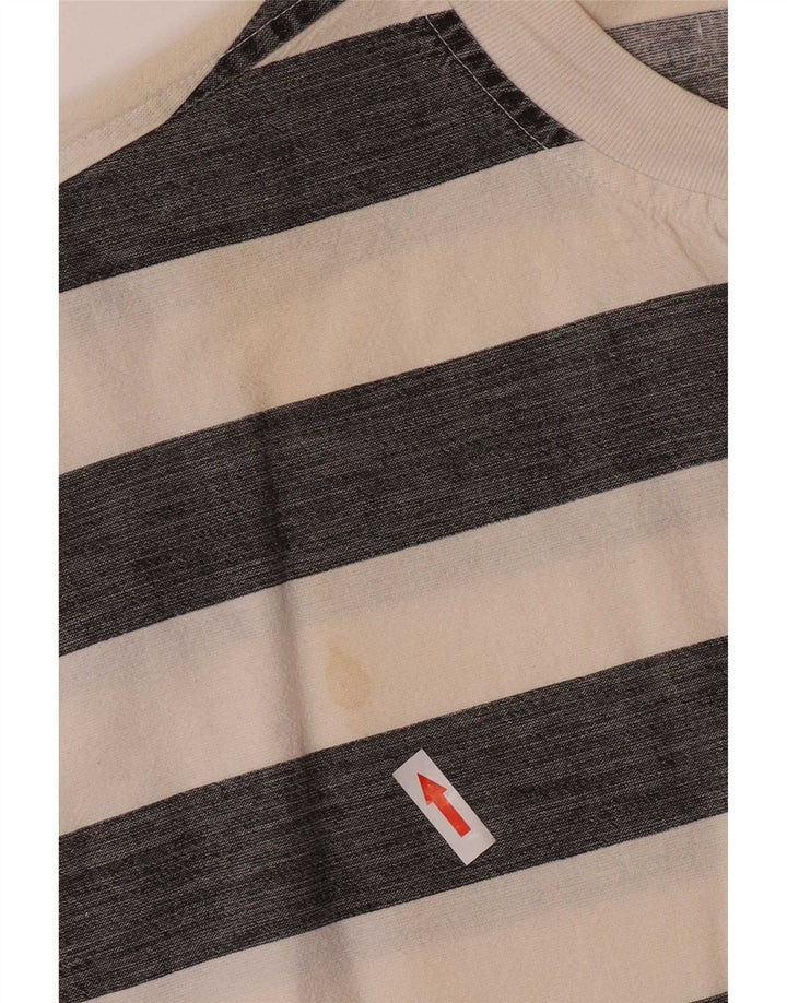 Faded Glory Mens T-Shirt Top XL Grey Striped
